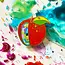 Whimsical Magic Apple Rainbow Enamel Pin – Pin Your Dreams!