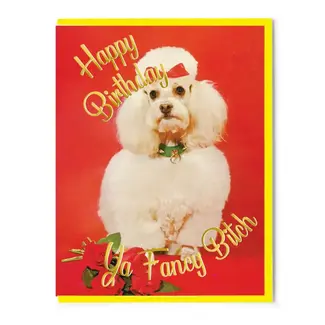 Smitten Kitten Happy Birthday Ya Fancy Bitch Card