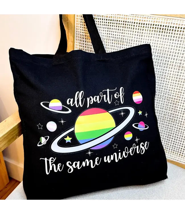 Cosmic Carry: Same Universe Tote!