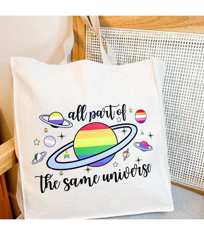Cosmic Carry: Same Universe Tote!