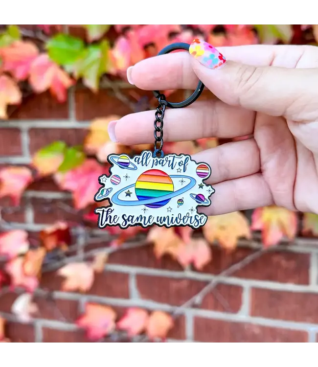 Cosmic Pride: Keychain of Infinite Possibilities