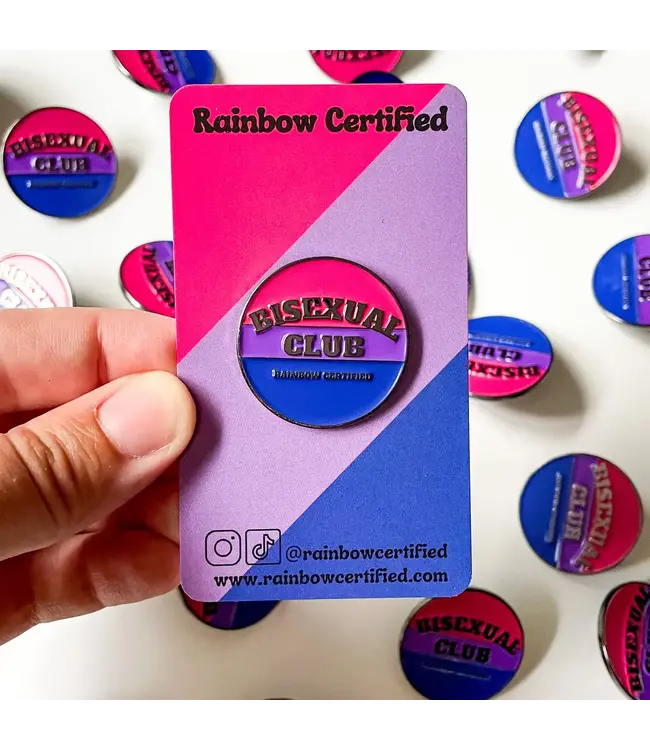 Bi-mazing Flair: Grab Your Pride Pin!