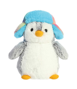 Aurora Pom Pom Penguin Rainbow Trapper