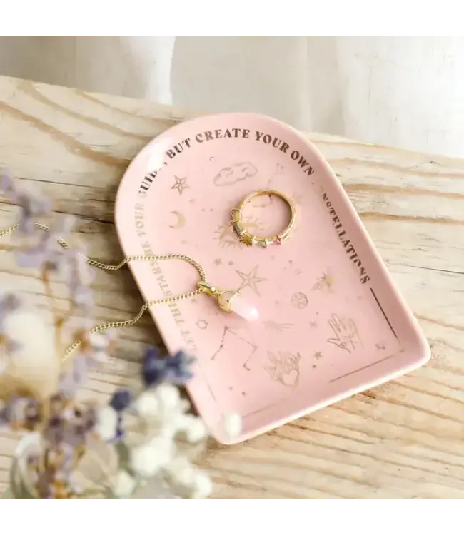 Pink Celestial Arch Trinket Dish