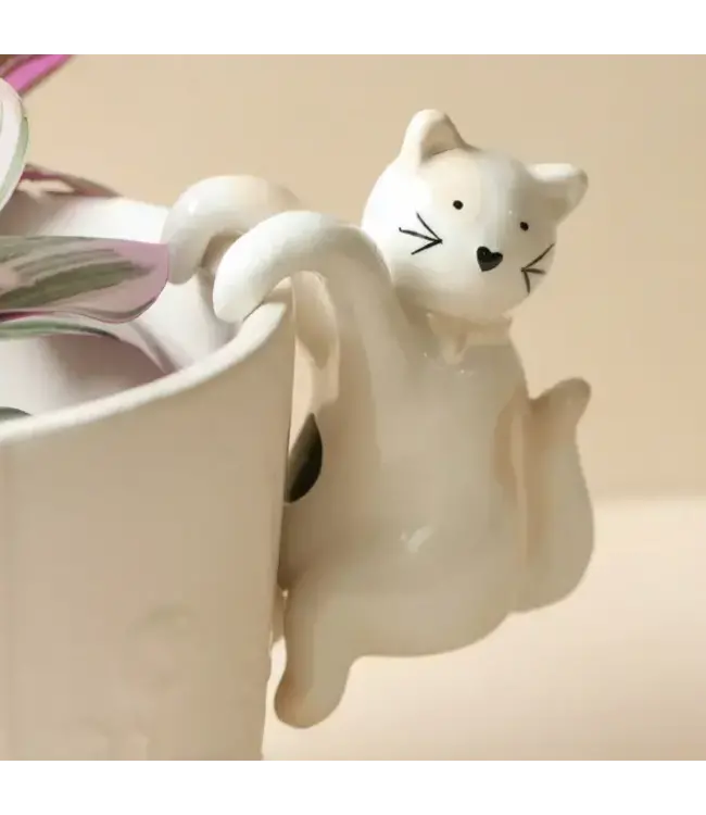 Purr-fectly Charming Cat Planter Hanger!