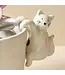 Lisa Angel Ceramic Cat Planter Hanger