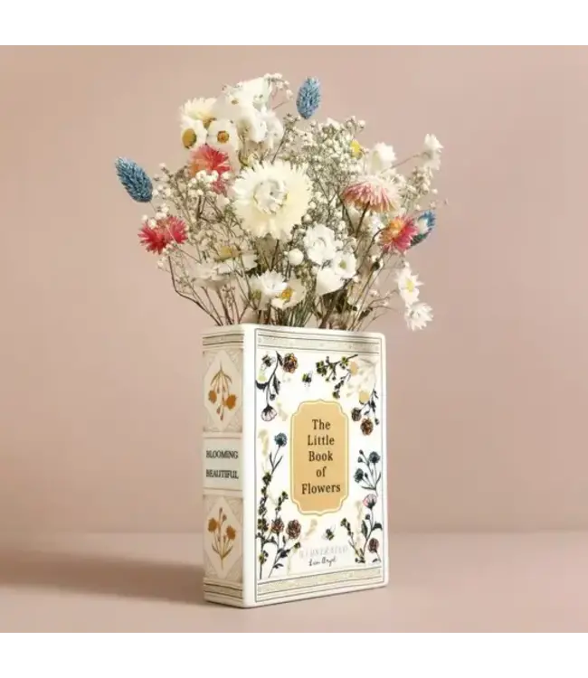Floral Fiction: The Charming Book Vase