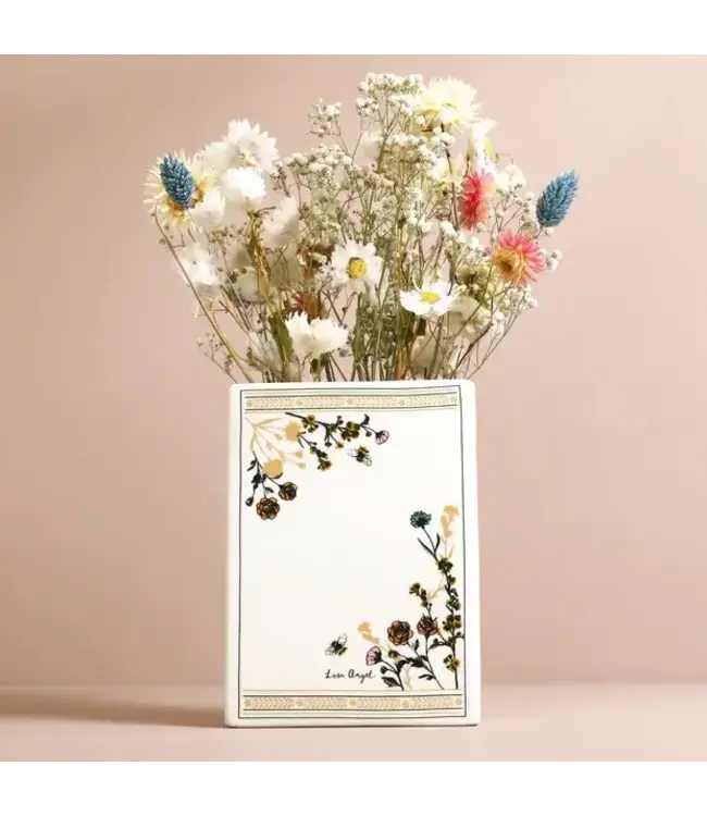 Floral Fiction: The Charming Book Vase