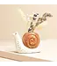 Snail Your Way to Style: The Charming Bud Vase!