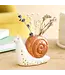 Snail Your Way to Style: The Charming Bud Vase!