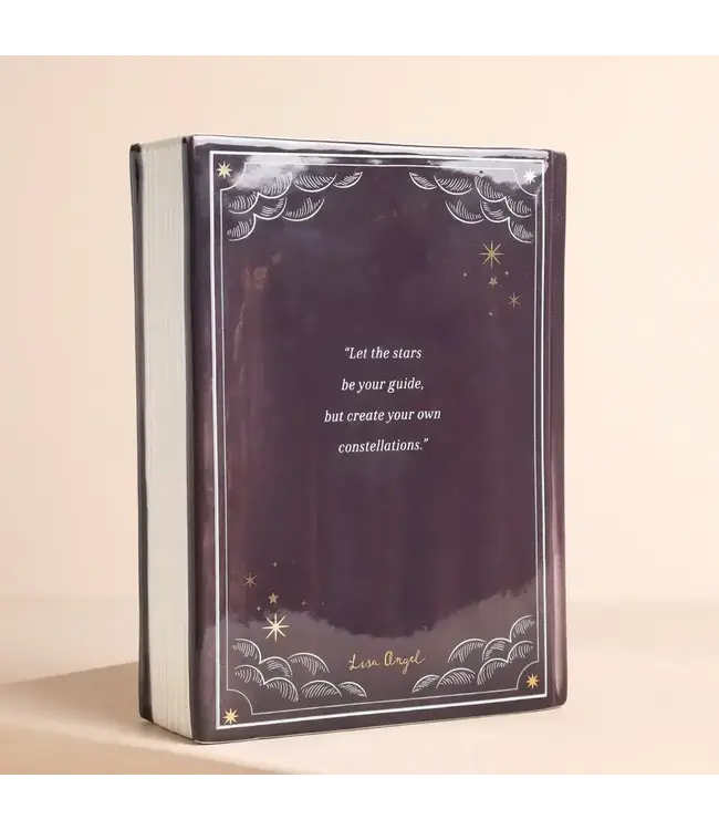 Celestial Charm: The Book Vase for Moon Lovers!
