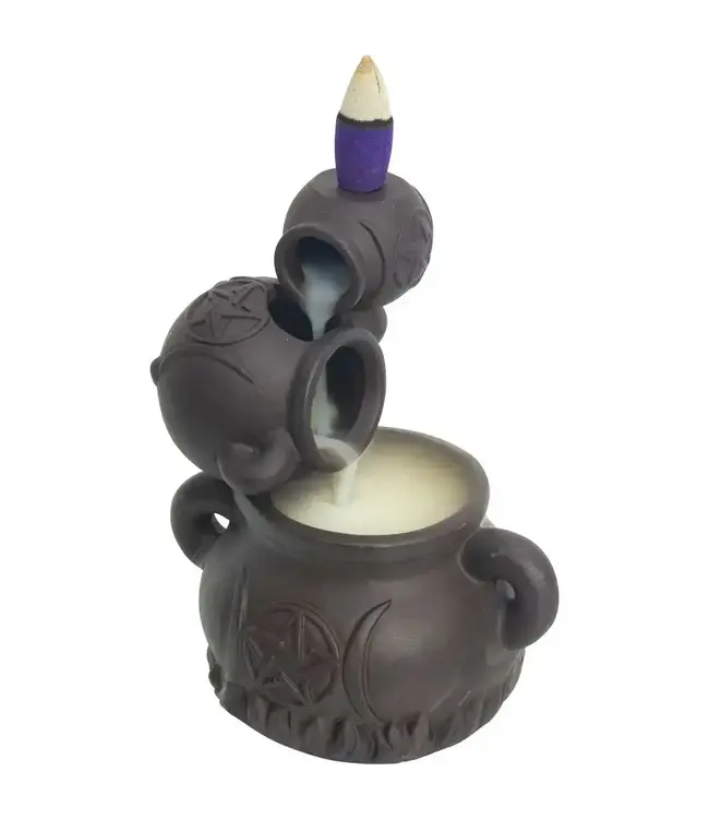 Enchant Your Space: The Triple Cauldron Incense Holder