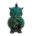 Kheops International Ceramic Incense Holder Backflow - Owl