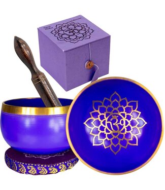 Kheops International Singing Bowl Mini - Crown Chakra - Purple