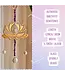 Lotus Amethyst Wooden Suncatcher