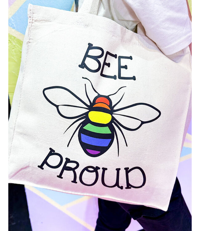 Buzzing with Pride: The Bee Proud Tote!
