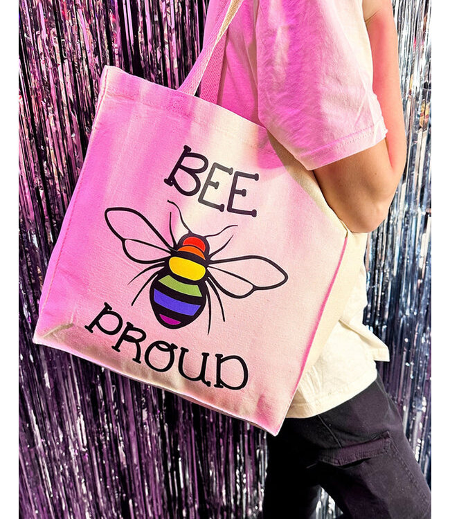 Buzzing with Pride: The Bee Proud Tote!
