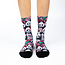 Panda Party for Your Feet: Floral Fun Socks!