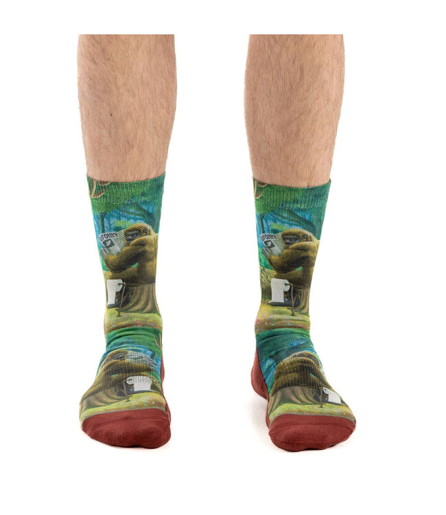Step into Legend: Bigfoot Gotcha Socks!