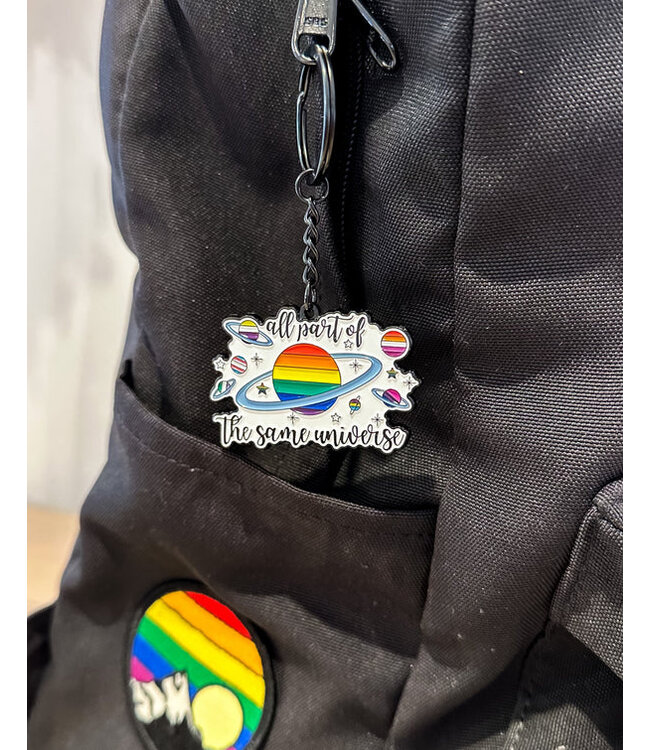 Cosmic Pride: Keychain of Infinite Possibilities