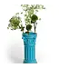 Elevate Your Space with the Light Blue Corinthian Vase!