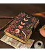 R K Handicrafts and Exporters Leather Journal Blank Vintage Notebook with Moon Print