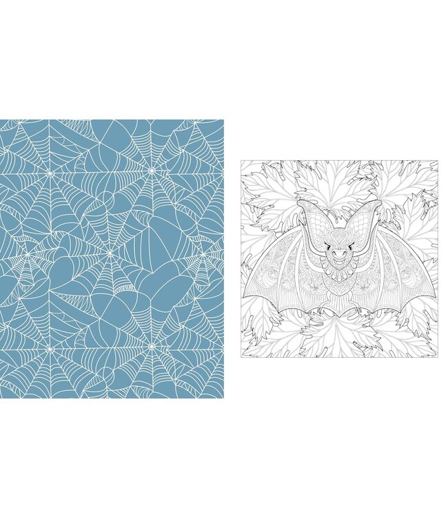 Gothic Colouring Book - Arcturus Horror Colouring