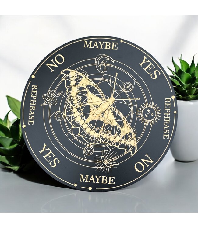Flutter into Fate: The Butterfly Pendulum Board