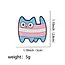 Purr-fectly Proud: Kawaii Trans Cat Enamel Pin