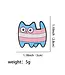 Purr-fectly Proud: Kawaii Trans Cat Enamel Pin