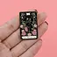 Enchanting Black Cat Tarot Pin: Purr-fectly Mystical!