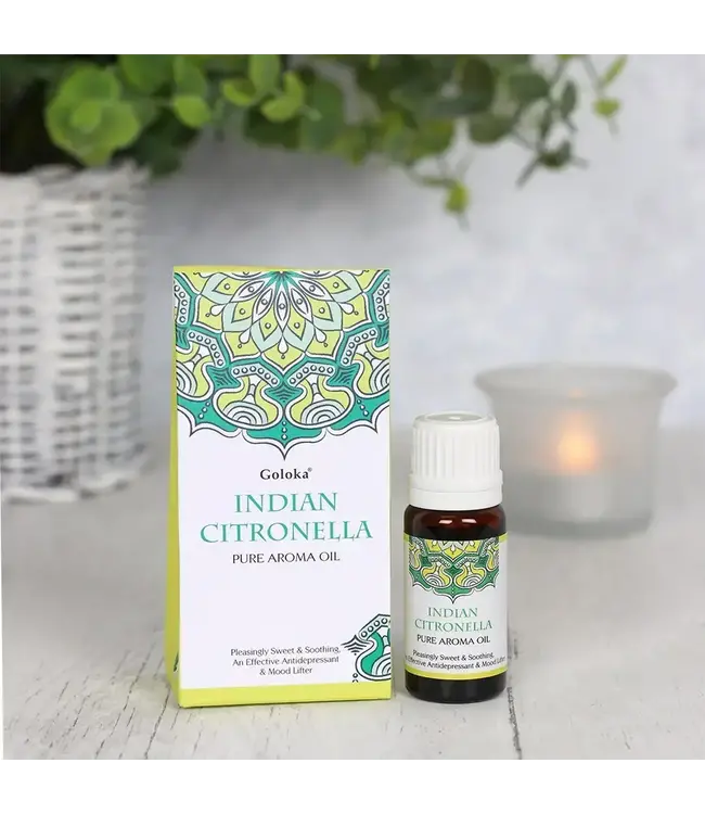 Goloka 10ml Indian Citronella Fragrance Oil