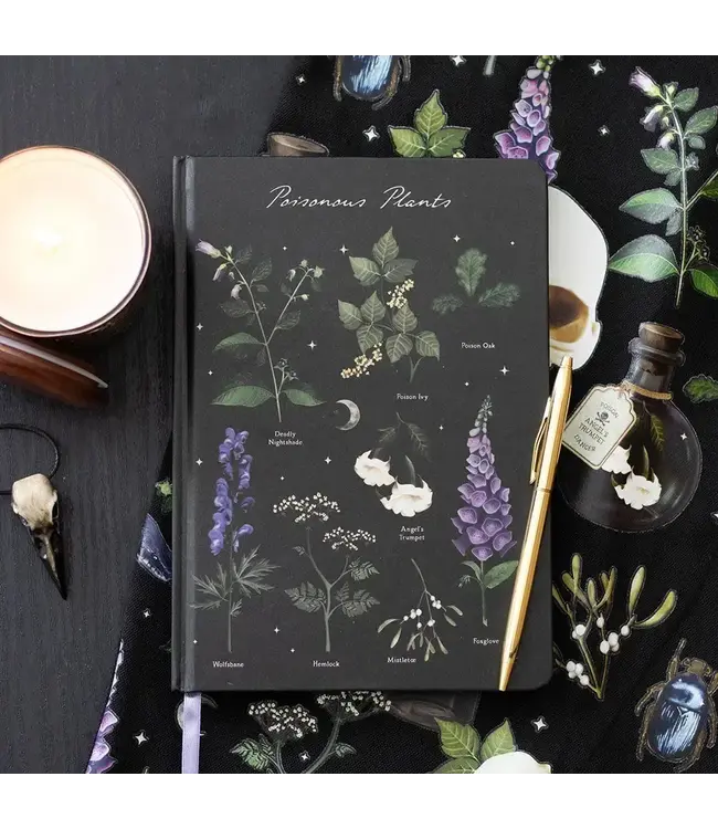 Poisonous Plants Gothic Botanical A5 Notebook