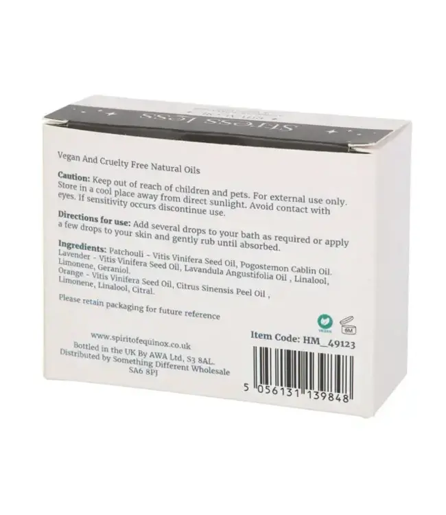 Set of 3 Stress Less Ritual Blended Essential Oils