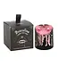 Small Pink Vampire Tears Gothic Bleeding Pillar Candle