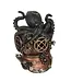 Steampunk Kraken On Diver's Helmet Backflow Incense Burner