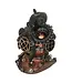 Steampunk Kraken On Diver's Helmet Backflow Incense Burner