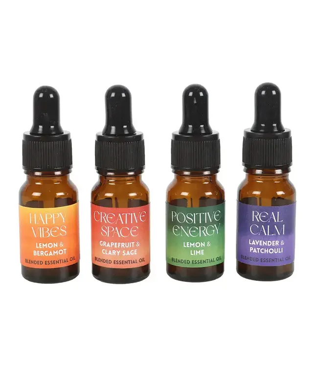 The Happy Collection Blended Essential Oil Set