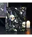 Venom & Vines Gothic Skull Print Polycotton Tote Bag