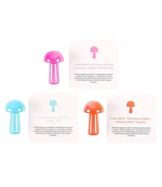 Magic Aura Crystal Mushroom