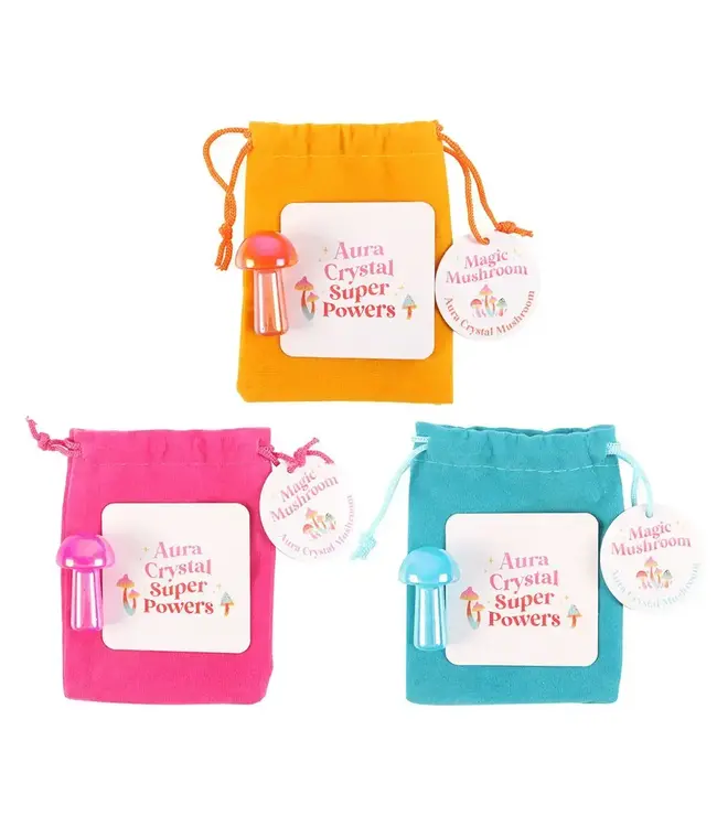 Magic Aura Crystal Mushroom