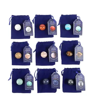 Something Different Solar System Gemstone Sphere in A Bag