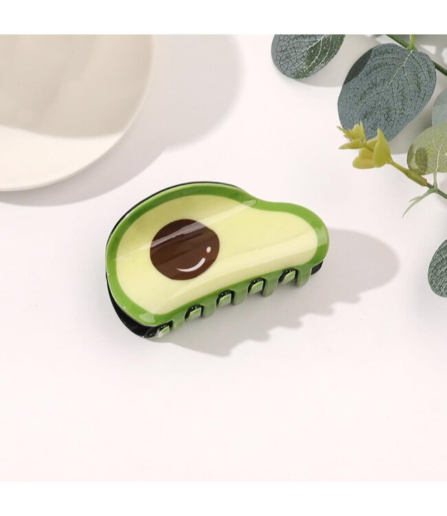 Clip It Chic: Avocado Hair Claw