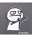 Give a Nod with Our Middle Finger Patch!"