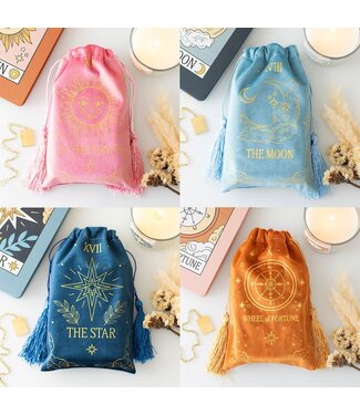 Something Different Velvet Tarot Drawstring Bag