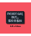 Ziya Blue I'm Not Gay Patch