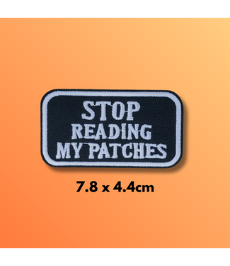 Ziya Blue Stop Reading My Patches Patch