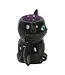 Cute and Creepy Gothic Bat Cat Oil Burner and Wax Warmer