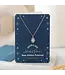 Hand of Hamsa Necklace On Greeting Card