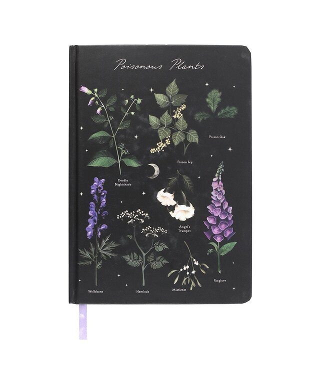 Poisonous Plants Gothic Botanical A5 Notebook